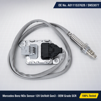 A0111537628 SNS3077 Capteur d'oxygène et d'azote pour Detroit DD13 DD15 DD16, capteur Nox 12V avec unité de contrôle et garantie d'un an