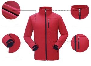 Chaqueta Softshell Lisa <span class=keywords><strong>Impermeable</strong></span>, Cortavientos y Transpirable para Hombre y Mujer al por Mayor, <span class=keywords><strong>Abrigo</strong></span> Softshell - Product Image 6