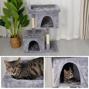 Cat climbing <b>frame</b>, cat bed, cat tree, cat bed, large cat stand, all-season cat supplies manufacturer wholesale - Product Image 3