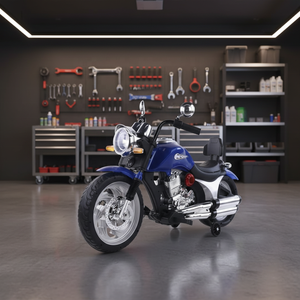 Moto Elettrica Cavalcabile per Bambini da <span class=keywords><strong>2</strong></span> a 8 Anni, Giocattolo Unisex a Batteria in Plastica - Product Image 3