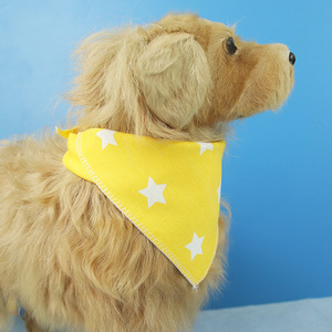 Pet triangular bibs manufacturer wholesale, cute pet <b>neck</b> <b>warmers</b>, dog bibs, soft and comfortable pet bibs - Product Image 2