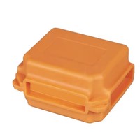Boîte de jonction étanche en plastique mini IPX8 pour câbles, couleurs orange, bleu, jaune