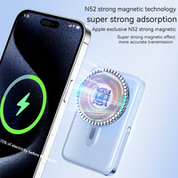 OEM/ODM PD20W Carga rápida 10000mAh Cargador de teléfono portátil Estación de energía Banco de energía Cargador inalámbrico magnético con soporte