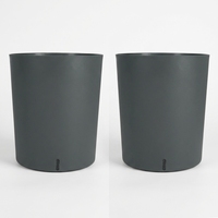 Pot de fleurs suspendu moderne et minimaliste, décoratif pour jardin, de luxe, léger, de haute qualité, avec trou de drainage, en matériau PP durable