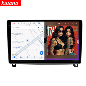 Autoradio Android 14 Serie Katana 120W X 6CH per <span class=keywords><strong>Peugeot</strong></span> <span class=keywords><strong>407</strong></span> <span class=keywords><strong>2004</strong></span>-2011, 8+256GB, Lettore DVD, Navigazione Multimediale - Product Image 1