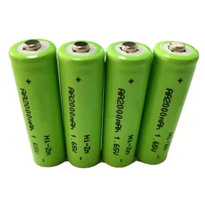 Fine Quality IEC61951 900Mah 2/3AAA -45C Degrees ~85C Degrees Nickel-Zinc Batteries AAA Recargable For Lighting Fixtures