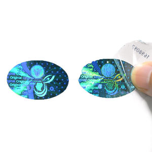 Customized Die Cut <b>Stickers</b> Holographic Label Vinyl Security Open Void <b>Stickers</b> Tamper Proof Security Void Labels - Product Image 6