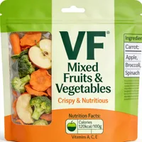Groothandel Vacuümgefrituurde Fruit & Groentenmix - Laag in olie, zonder suiker, knapperige gezonde snack voor kinderen & volwassenen |   Bulkverpakkingen uit China