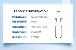 Spray nasal bronzant personnalisé 10 ml pour un <span class=keywords><strong>bronzage</strong></span> plus foncé, accélérateur de <span class=keywords><strong>bronzage</strong></span> extrême, spray bronzant nasal - Product Image 4