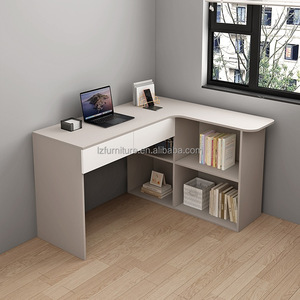 Low Cost Small Apartment Bedroom Furniture Wooden Tatami Bed with Storage Desk Open Shelves & Built-in Wardrobe for Compact Room - Product Image 3