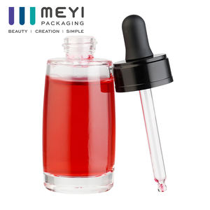 Flacon compte-gouttes à fond épais carré direct d'usine-pour les sérums de soins de <span class=keywords><strong>la</strong></span> peau et les huiles essentielles-Preuve évidente et résistante aux enfants - Product Image 3