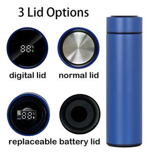 <span class=keywords><strong>Meilleur</strong></span> produit à vendre : Gourde intelligente en acier inoxydable avec affichage LED, thermos électrique chauffant, bouteille d'eau avec LED - Product Image 5