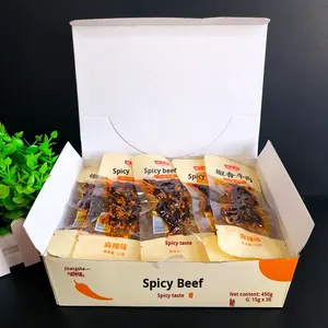 Tendine di Manzo Piccanti Shangshangfang 15g, Specialità del Sichuan, Confezione Individuale di Grado Alimentare, Snack per Barbecue - Product Image 4