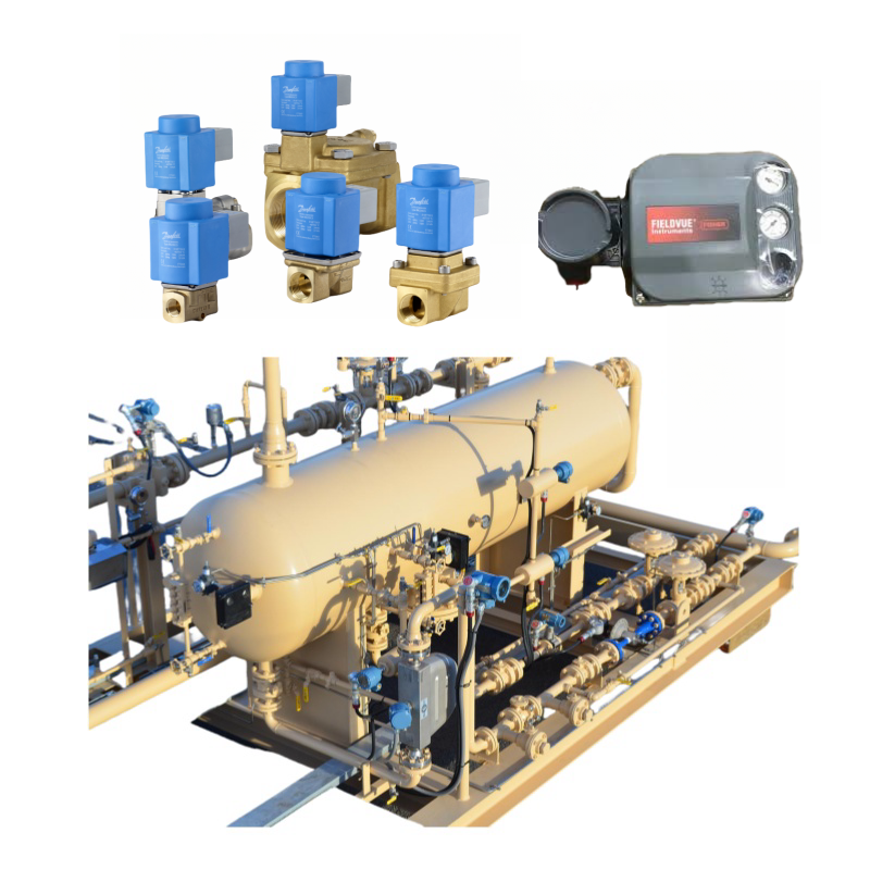 Электромагнитный клапан Danfoss с Fisher DVC6200 от поставщика