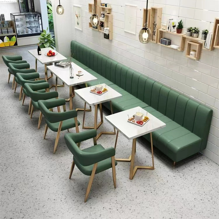 Круглая мебель для ресторана на заказ, красивый набор обеденных стульев и столов из твердой древесины и искусственной кожи для дивана, будки