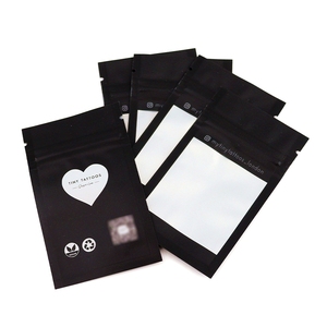 Custodia in plastica richiudibile richiudibile personalizzata per alimenti sacchetto 3.5g 7g 14g cerniera a prova di odore biscotto Mylar <span class=keywords><strong>con</strong></span> <span class=keywords><strong>Logo</strong></span> - Product Image 2