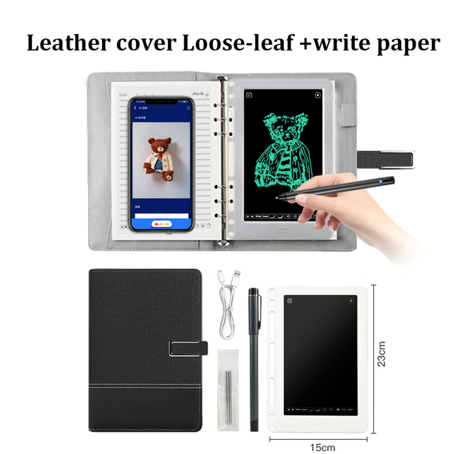Hot Selling 8.5"Ai Digital Writing Pads Luxury Pens Smart Notebook Smart Pen Ai Correction High Efficiency Office Stationery