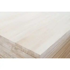 Factory Supply Paulownia Lumber Price Solid Wood Boards Paulownia Jointed Board