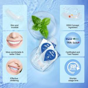 Sparkle Armor Patchs dentaires personnalisés sans alcool, blancs et secs, <span class=keywords><strong>pour</strong></span> un blanchiment doux des <span class=keywords><strong>dents</strong></span>, Matériau : Aucun, Modèle : BTS-TWS-031, Fabriqué en Chine - Product Image 2