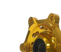 Moyeux de roue de moto CNC Prowel CRF personnalisés en alliage d'aluminium couleur or certifiés ISO9001, neufs, emballage en boîte