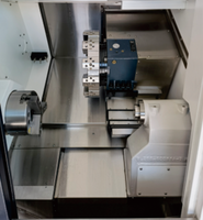 Tour CNC robuste à lit incliné automatique avec tourelle porte-outils et commande Fanuc 8t/12t