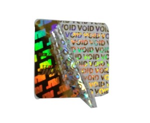 Autocollant laser d'hologramme de sceau de sceau de garantie inviolable - Product Image 2