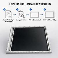 Plaque de refroidissement liquide pour module de batterie Li-ion prismatique ESS EV Pack en aluminium, température uniforme, Delta T 3C, testée pour les fuites, personnalisée