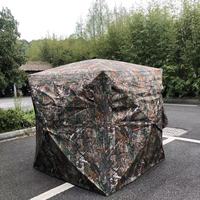 Tente de camouflage pour la chasse, abri portable en tissu Oxford à montage rapide pour la chasse au cerf et au dinde, OEM