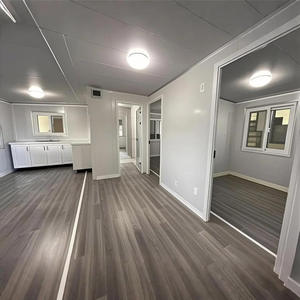 Maison conteneur pliable à structure en acier moderne de 20 pieds, taille standard, large pour immeubles de bureaux, villas extérieures, hôtels, kiosques - Product Image 3