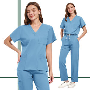 Conjunto dividido multicolor al por mayor, uniforme de enfermera, ropa protectora, uniforme de trabajo, uniforme médico de enfermera dental, personalización - Product Image 3