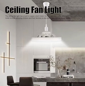 Ventilatore da Soffitto Multifunzionale Moderno 42 Pollici DC 110V/220V con Luce LED, Telaio in Plastica, Telecomando, Dimmerabile, per Hotel, Camera da Letto, Soggiorno - Product Image 5