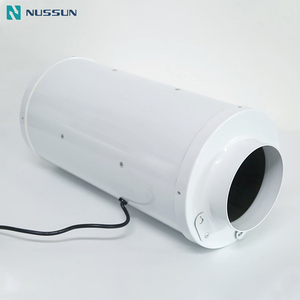 Nussun Conducto de aire de ventilación comercial 10 pulgadas 250mm EC Motor <span class=keywords><strong>Mixflow</strong></span> Ventilador de succión de aire con silenciador - Product Image 3