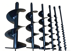 Punta per Trivella da Terra Resistente 10-30cm - Punta a Spirale di Ricambio per Scavo di Buche, Pali per Recinzioni e Piantumazione - Product Image 3