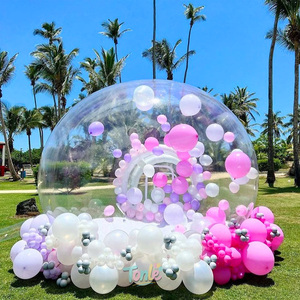 Bên Inflatable Dome bong bóng vui vẻ nhà khổng lồ rõ ràng Inflatable bong bóng lều trong suốt Inflatable bong bóng bóng Nhà - Product Image 1