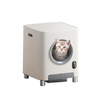 Vente en gros de nouvelles innovations Boîte à litière automatique pour chat avec fonction de reconnaissance par IA Accessoires de litière pour chat de qualité supérieure