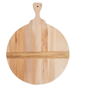Look royal hôtel cuisine hachoir à légumes blocs planche à découper en bois naturel boucher Pizza serveur conseil planches en bois - Product Image 2