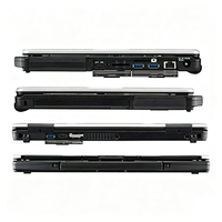 Ordinateur portable robuste Toughbook CF-54 I5-6300 8 Go de RAM avec Windows 10 et logiciels d'installation pour outils de diagnostic, idéal pour camions et pièces d'excavatrices
