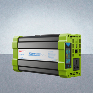 Inversor de corriente de onda sinusoidal pura BELTTT 2000W, gran oferta, convertidor de salida de cableado de CC a CA con pantalla <span class=keywords><strong>LCD</strong></span> para uso en el hogar y la Oficina - Product Image 4