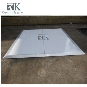 Piste de danse portable blanche Easy Lay pour mariages et fêtes en promotion - Product Image 3