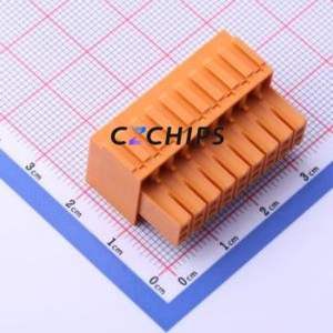 KF2EDGKE-3.5-2*9P Plug-in Terminal Block P=3.5mm Connector ( Connector Type: Male Plug )( Construction: 2x9P )( Pitch: 3.5mm ) - Product Image 2