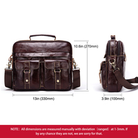 Sac à dos portable classique en cuir véritable de luxe rétro pour homme et femme, avec fermeture éclair, pour ordinateur portable et voyage