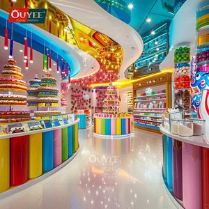 Nueva decoración, tienda de dulces, tienda de dulces, muebles, exhibición de Chocolate personalizada, vitrina de dulces, escaparate de Chocolate - Product Image 5