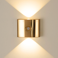 Décoration de maison intelligente moderne, lampes de nuit néon RGB rechargeables par USB, détecteur de mouvement magnétique sans fil, lampes murales LED pour escaliers et chevets