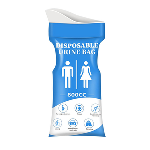 Bolsas <span class=keywords><strong>de</strong></span> Orina Desechables <span class=keywords><strong>de</strong></span> 800 ml, Mini Inodoro Portátil <span class=keywords><strong>de</strong></span> Emergencia para <span class=keywords><strong>Viajes</strong></span> y Automóvil, Unisex con Polímero Súper Absorbente - Product Image 2