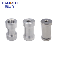 Offre Spéciale Vis de fixation en alliage d'aluminium pour appareil photo, adaptateur 1/4" femelle vers 3/8" femelle, pour trépied, support de lampe et accessoires de flash