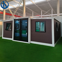 Maison préfabriquée en conteneur extensible, maison en conteneur extensible pour hôtel, bureau modulaire préfabriqué