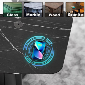 Caricatore Wireless OEM da 10W 30mm per Tavolo da Pranzo e Piano di Lavoro, Protezione OVP OTP, Ricarica Intelligente per Telefoni Cellulari, Tipo-C AC - Product Image 5