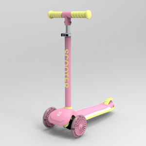 <span class=keywords><strong>2025</strong></span> özelleştirilmiş renkler üç tekerlekli çocuklar için Scooter açık kullanım için katlanmamış Modern tarzı plastik oyuncak özel Logo PU tekerlek - Product Image 2