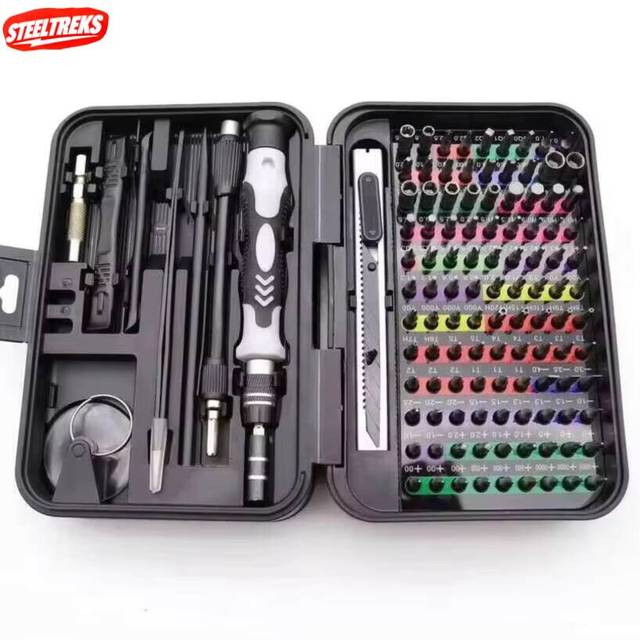 Hardware Tool Sets 132 in 1 Phone Repair Tool Sets Kit Precision Screwdriver Set High Quality for Electronics and Smartphone Fix