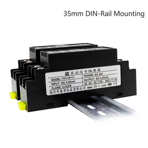 อุปกรณ์แยกสัญญาณอุตสาหกรรม THT-I/U ซีรีส์ DC24V 4-20mA 0-5V 0-10V แบบติดตั้งบนราง DIN สำหรับระบบควบคุม PLC DCS - Product Image 4
